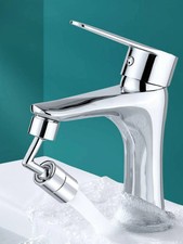 Faucet Splash Filter 360 Degree Sink Aerator Water Saving Tap Attachment