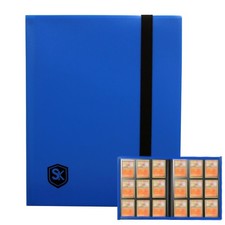9-Pocket Trading Card Binder   360 Card Capacity, Fixed Pages, Side-Loading S...