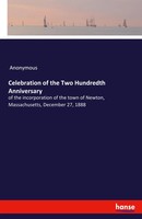 Celebration Of The Two Hundredth Anniversary | Anonymous | Englisch | Buch