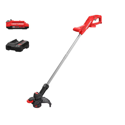 #ad CRAFTSMAN V20 10quot; Battery String Trimmer Edger Kit 2Ah Batteryamp;Charger Include $36.64