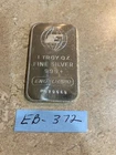 1 ENGLEHARD BAR 1 OZ. .999 FINE SILVER BAR