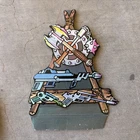 Vintage 1981 MOTU Castle Grayskull Cardboard Cutout Insert Weapons Rack Original