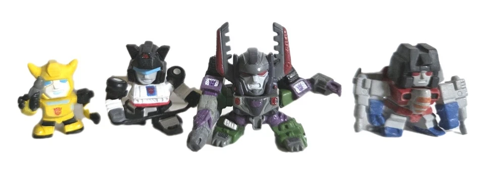 Rare G1 Transformers Q-Robo Collection Micron Legend SET OF 8 mini figures - Image 4 of 4