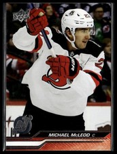 Michael McLeod 2023-24 Upper Deck #111 New Jersey Devils