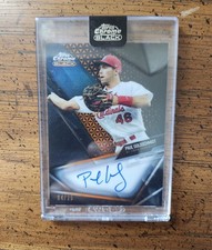 2021 Topps Chrome Black Auto Paul Goldschmidt Orange 🍊 Refractor 04/25 