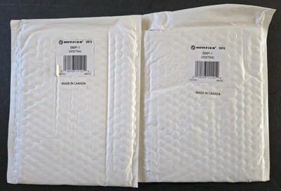LOT OF 2 - NOTIFIER BMP-1 BLANK MODULE PLATES - BRAND NEW