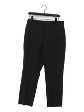 Uniqlo Women's Suit Trousers L Black Polyester