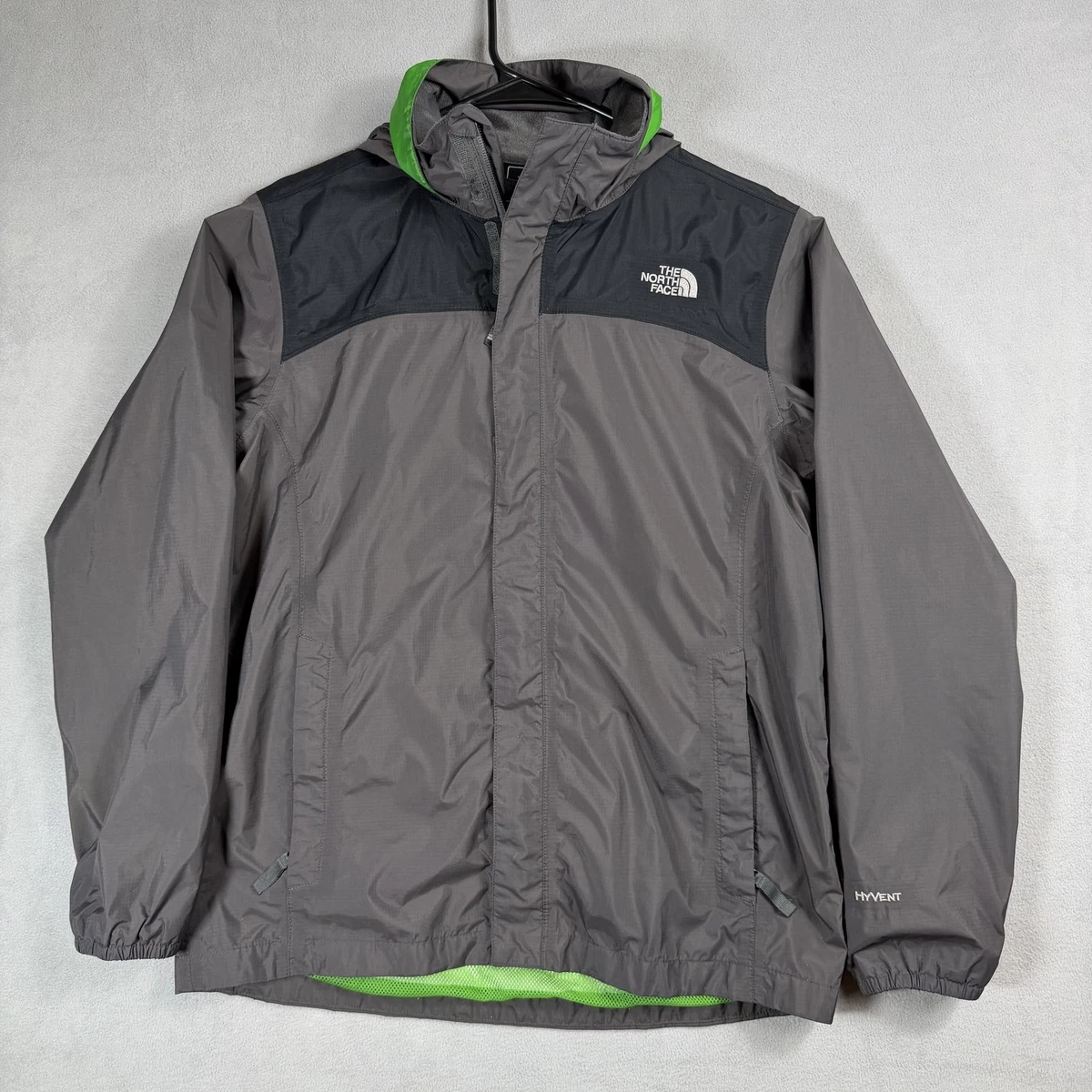 THE NORTH FACE HYVENT RAINTEX Kid’s THE NORTH FACE Hooded Hyvent Raincoat Kid's Girl's Jacket Size XL