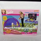 Vintage Barbie Campin' Gear Playset Coleman Camping Gear Mattel 2001