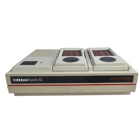 Intellivision II Console With 12 Game And IntelliVoice Synthesis Module TESTED 