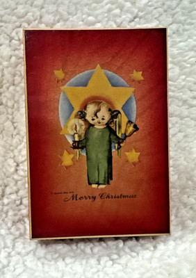 Harold Angel By Sister Berta Hummel Music Trinket Box 1977 Limited Edition
