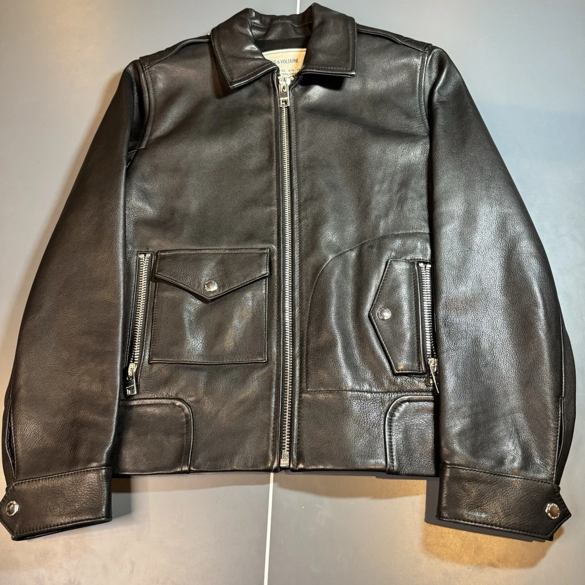 Zadig & Voltaire Leather Coats, Jackets & Vests for Women for sale 