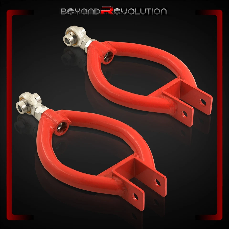 Kit de braço de cambagem ajustável suspensão traseira vermelho para 1990-1996 300ZX Z32 S13 240SX - Imagem 3 de 4