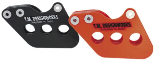 T.M. Guía de cadena trasera Designworks Factory Edition 1 - negra RCG-KTM-BK Foto 2 de 4