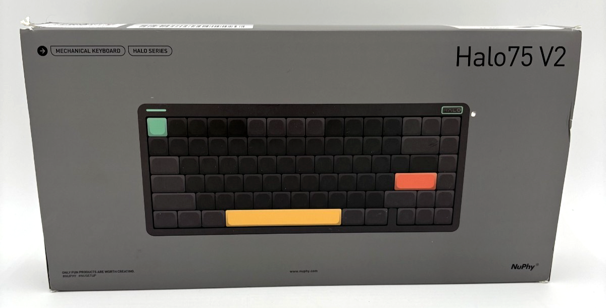 NuPhy Halo75 V2 Mechancial Gaming Keyboard - 75% Wireless Hot 