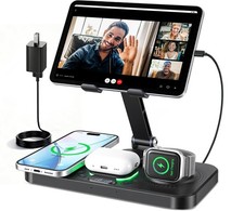6 in 1 Charging Station for Apple Multiple Devices, Wireless Charging Station...