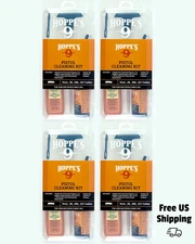Hoppe's Pistol Cleaning Kit 9mm 38 357 Maintenance Set of 4