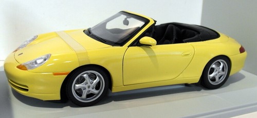 UT Models 1/18 Scale Diecast - 27906 Porsche 996 Cabrio Yellow