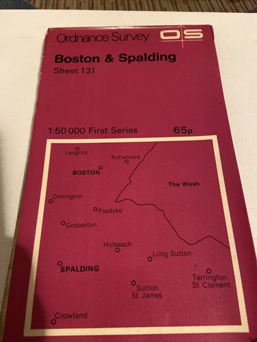 OS Ordnance Survey One Inch Map, Birmingham, sheet 131, 1967