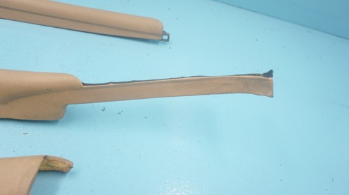 MERCEDES--BENZ 380SL R107 280SL 560SL , SUNVISOR AND PILLAR TRIM SET 4qty - Picture 10 of 24