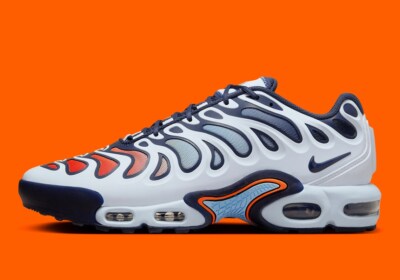 Nike Air Max Plus Drift Football Grey Thunder Blue Aquarius FD4290-004 sz 10 Men