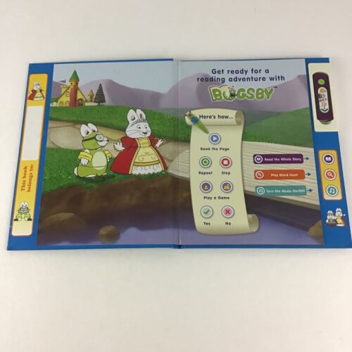 VTech Bugsby Reading System Max & Ruby Froggy Prince Educational Book Cartridge - Picture 2 of 7