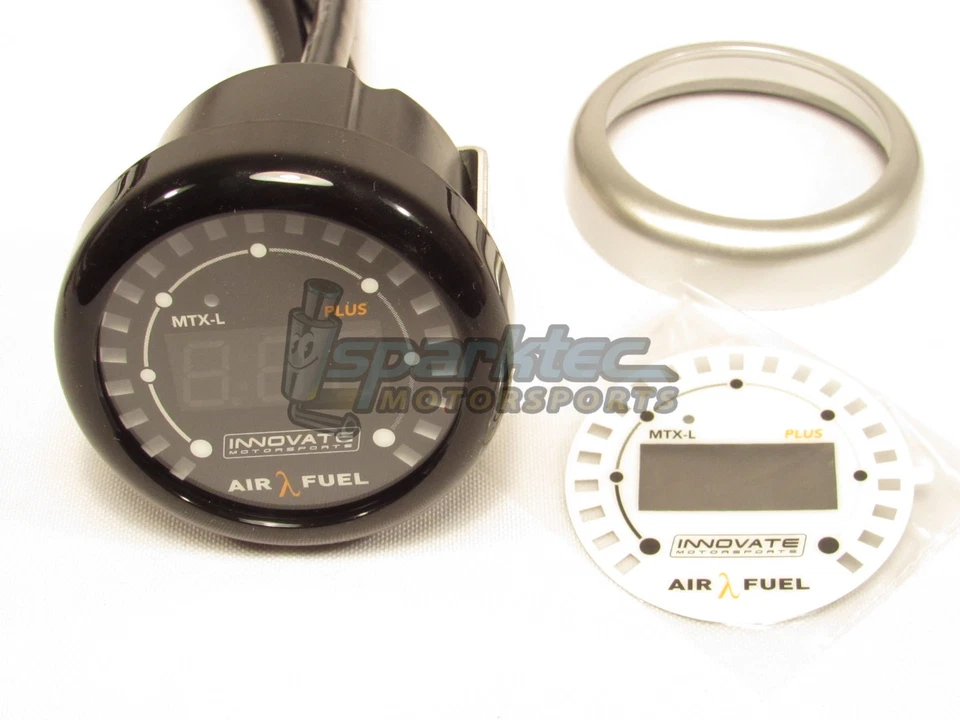 Controlador digital de banda ancha Innovate MTX-L PLUS O2 medidor de relación aire/combustible UEGO 02 Foto 4 de 4