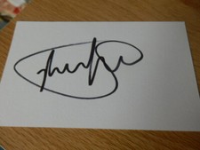 ADAM  BARRATT  - ACTIVE / RETIRED PLAYERS - ALL LEAGUES -AUTOGRAPHED CARD