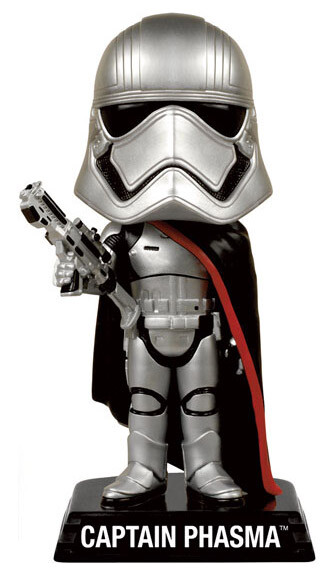 Star Wars Episode VII The Force Awakens Captain Phasma Wacky Wobbler Figure