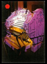 1 x unused postcard 4/20 Wurlitzer Organ Free Trade Hall Manchester ≠ P47