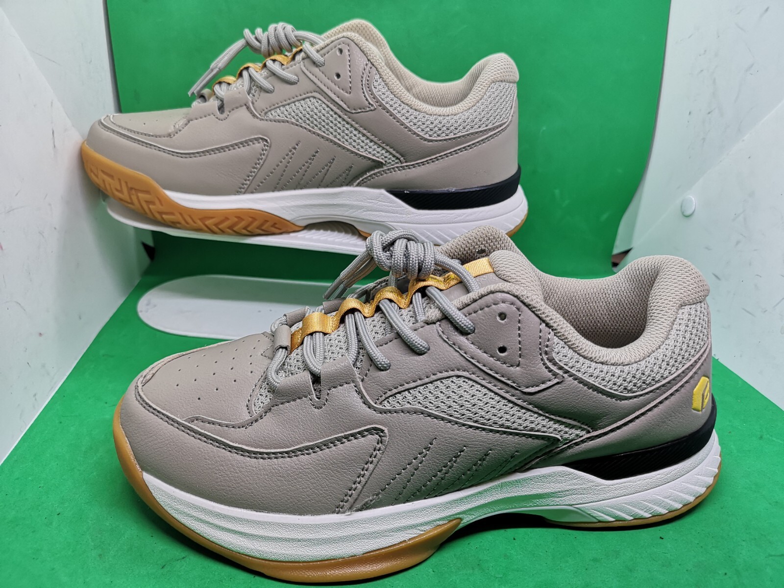 SAOLA Scarpe sneakers FitVille Marca uomo taglia 6 5 donna 8 extra larghe grigie comode