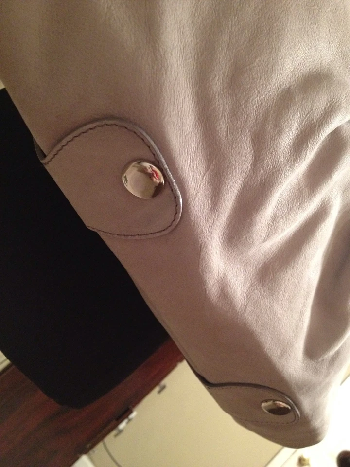 NUEVO CON ETIQUETAS FABULOSO BOLSO DE HOMBRO DE CUERO DE BECERRO HOBO CAMEL 42CM TOTE Foto 4 de 4