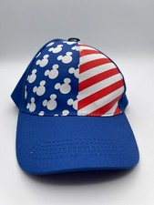 Patriotic Disney Mickey Mouse Snapback Hat, American Flag New w/o tags