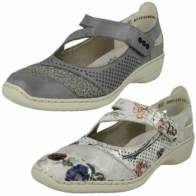 Ladies Rieker Casual Flat Shoes 41346