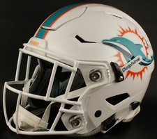 MIAMI DOLPHINS NFL Riddell SPEEDFLEX Authentic Gameday Football Helmet