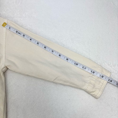 Chaqueta/camisa vaquera con capucha blanca apagada de Zara talla 4-5 - Imagen 7 de 13