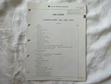 International fuel system service manual 