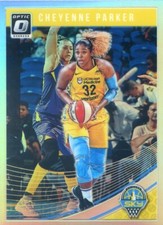 2019 Panini Donruss WNBA OPTIC SILVER HOLO PRIZM #10 CHEYENNE PARKER SKY