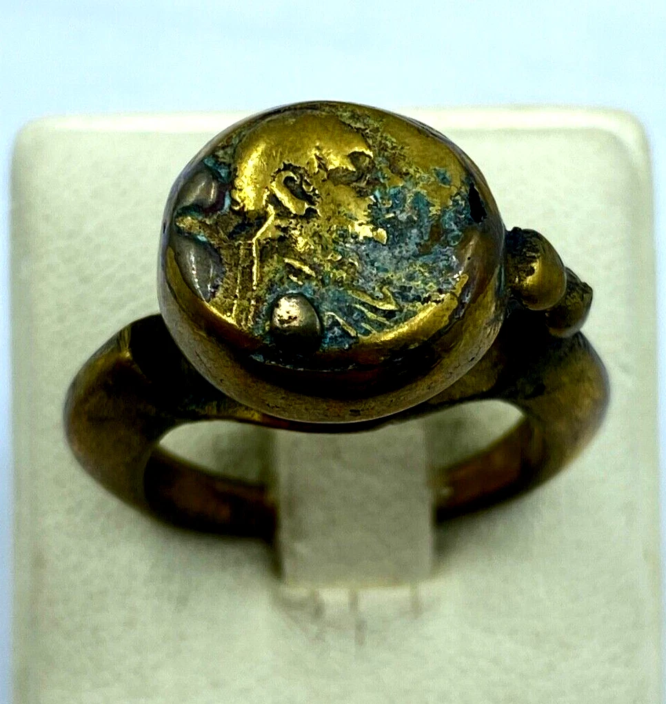 Antique brass rings jewelry sale