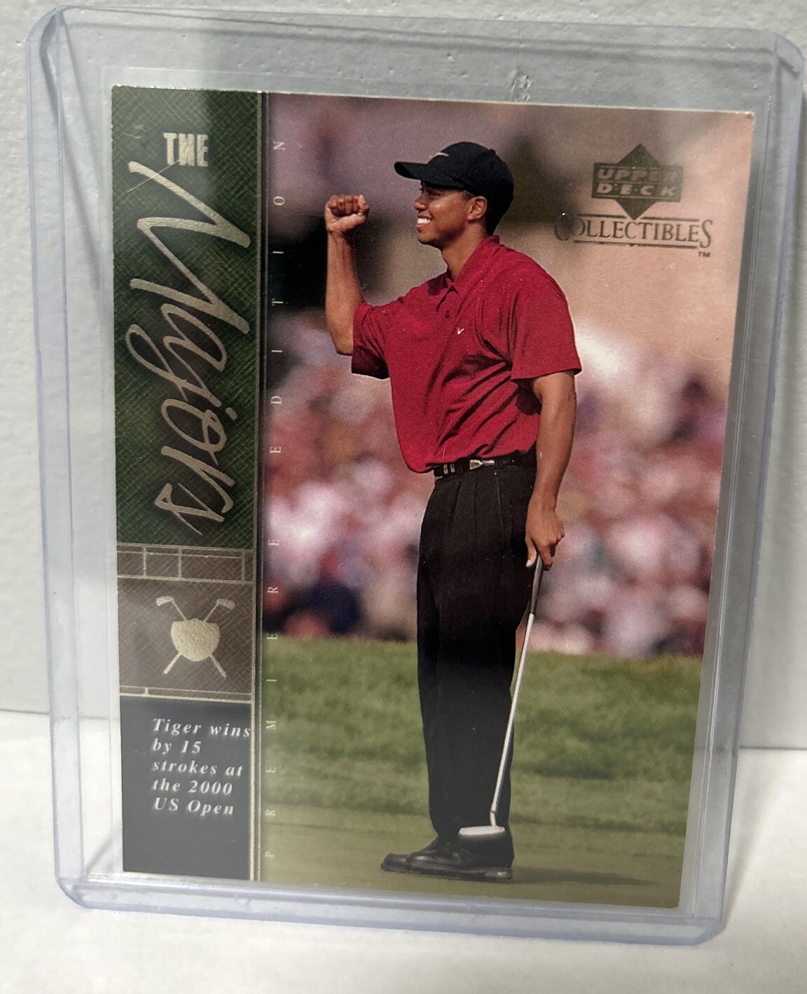 2001 Upper Deck Tiger Woods The Majors #TWC19