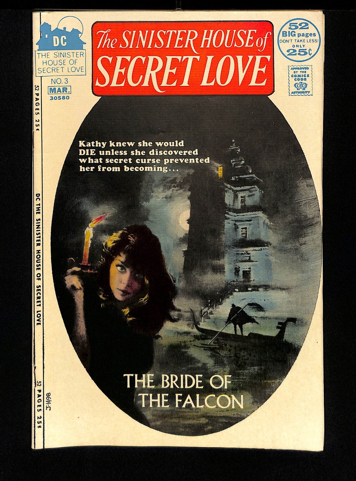 Sinister House of Secret Love #3 VF+ 8.5 Frank Robbins! Alex Toth! DC Comics