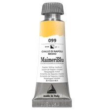 MaimeriBlu Superior Watercolor Paint 12ml-Naples Yellow Medium Pack of 1 