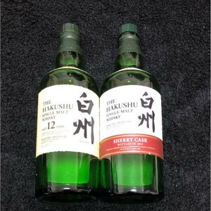 Hakushu Sherry Cask Hakushu 12 Years Empty Bottle Priceless Scarcity From Japan Ebay