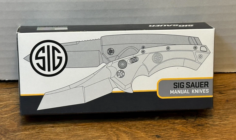 NUEVO CON ETIQUETAS Cuchillo Hogue SIG X5 Emperador Escorpión Aluminio / G10, Hoja Lisa CPM154 36570 Foto 4 de 4