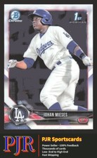 2018 Bowman #BCP19 Johan Mieses   Los Angeles Dodgers