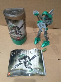 LEGO 8589 Bionicle Rahkshi LERAHK 100% Complete w/ KRAATA, Canister, Instruction