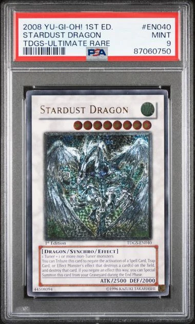 Stardust Dragon Yu-Gi-Oh! TCG Ultimate Rare Individual Collectible