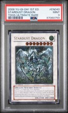 Yu-Gi-Oh! Stardust Dragon TDGS-EN040 Ultimate Rare 1st Edition PSA 9