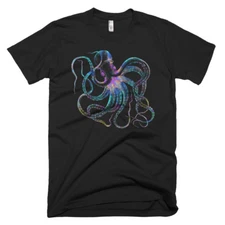 Octopus Kraken Psychedelic T-Shirt | Trippy Sea Creature Psychedelic Clothing 