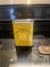 PHILLIP MORRIS CO. VINTAGE CIGARETTE TIN SPECIAL BLEND TOBACCO Nice bright look!